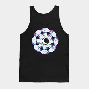 Space mushroom paper slices Tank Top